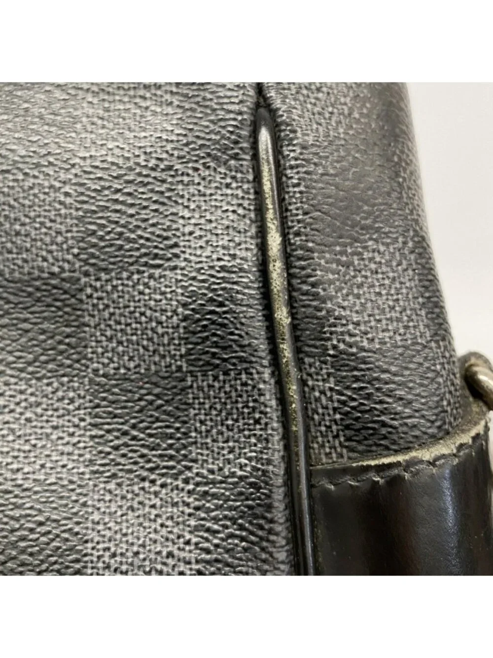 Louis Vuitton Business Bag Damier Graphite Tadao Black 2-Way